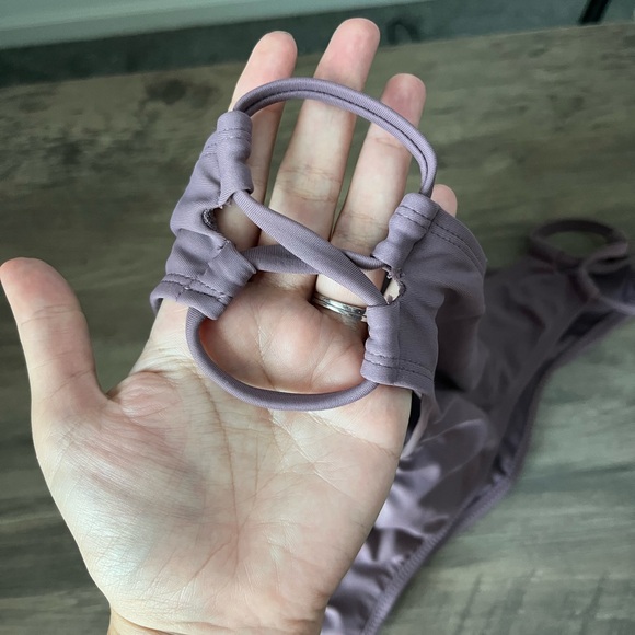 NWOT Purple Bikini Bottoms Bathing Suit Swim Suit - Picture 4 of 5